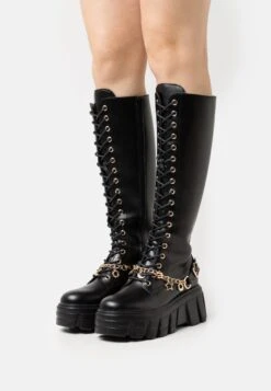 Even&Odd Lace-Up Boots - Black