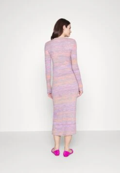 Jersey Dress - Orange/Purple/Grey -Even-Odd Store 0343bf6424bf4e93b0b4b8633fc7f746