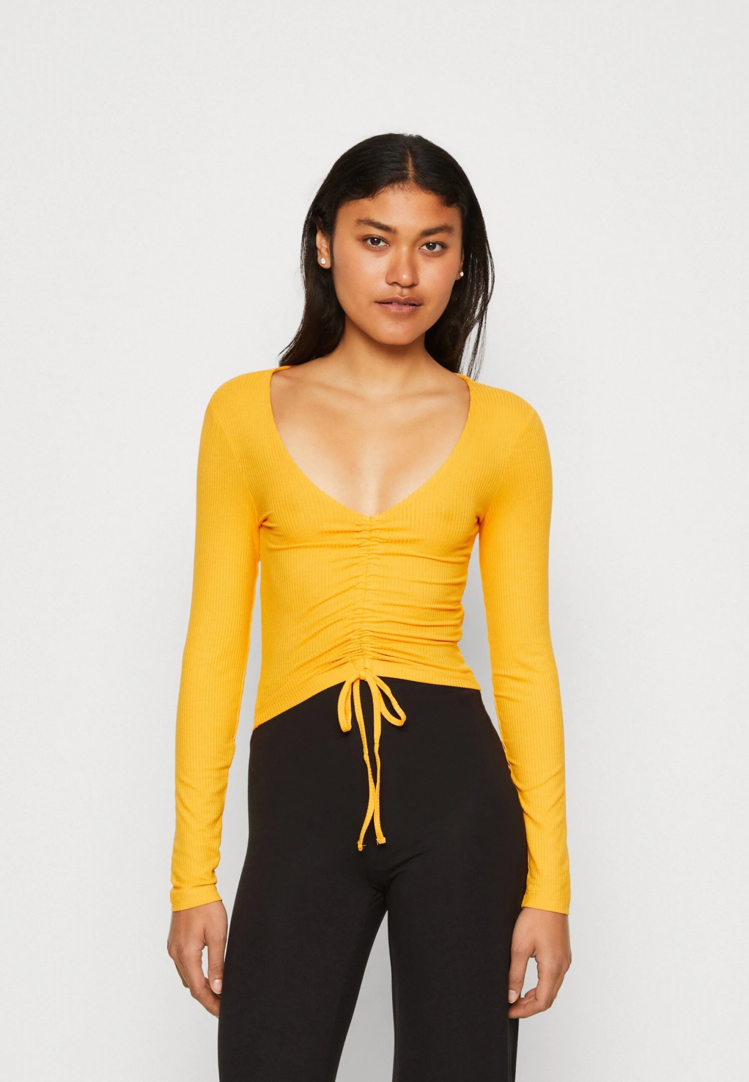 Even&Odd Long Sleeved Top - Orange 1 Even&Odd Long Sleeved Top - Orange