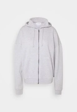 Even&Odd Zip-Up Sweatshirt - Mottled Light Grey -Even-Odd Store 0769db044d7744999c165b6b4e9f58d6