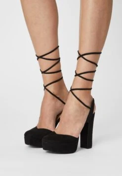 Even&Odd Platform Heels -Black