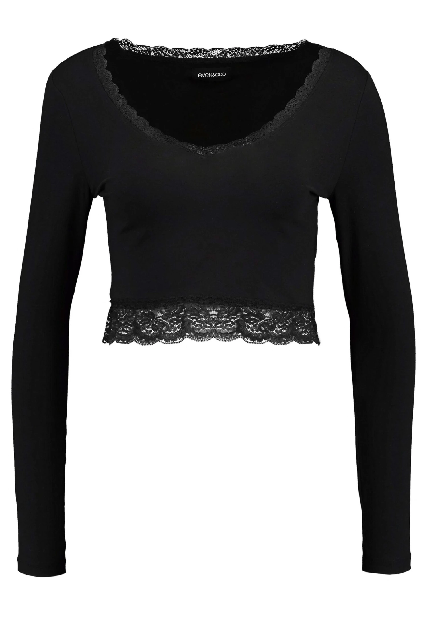 Even&Odd Long Sleeved Top - Black 4 Even&Odd Long Sleeved Top - Black - Image 4