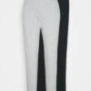 2Pack Regular Fit Joggers - Tracksuit Bottoms - Black/Light Grey