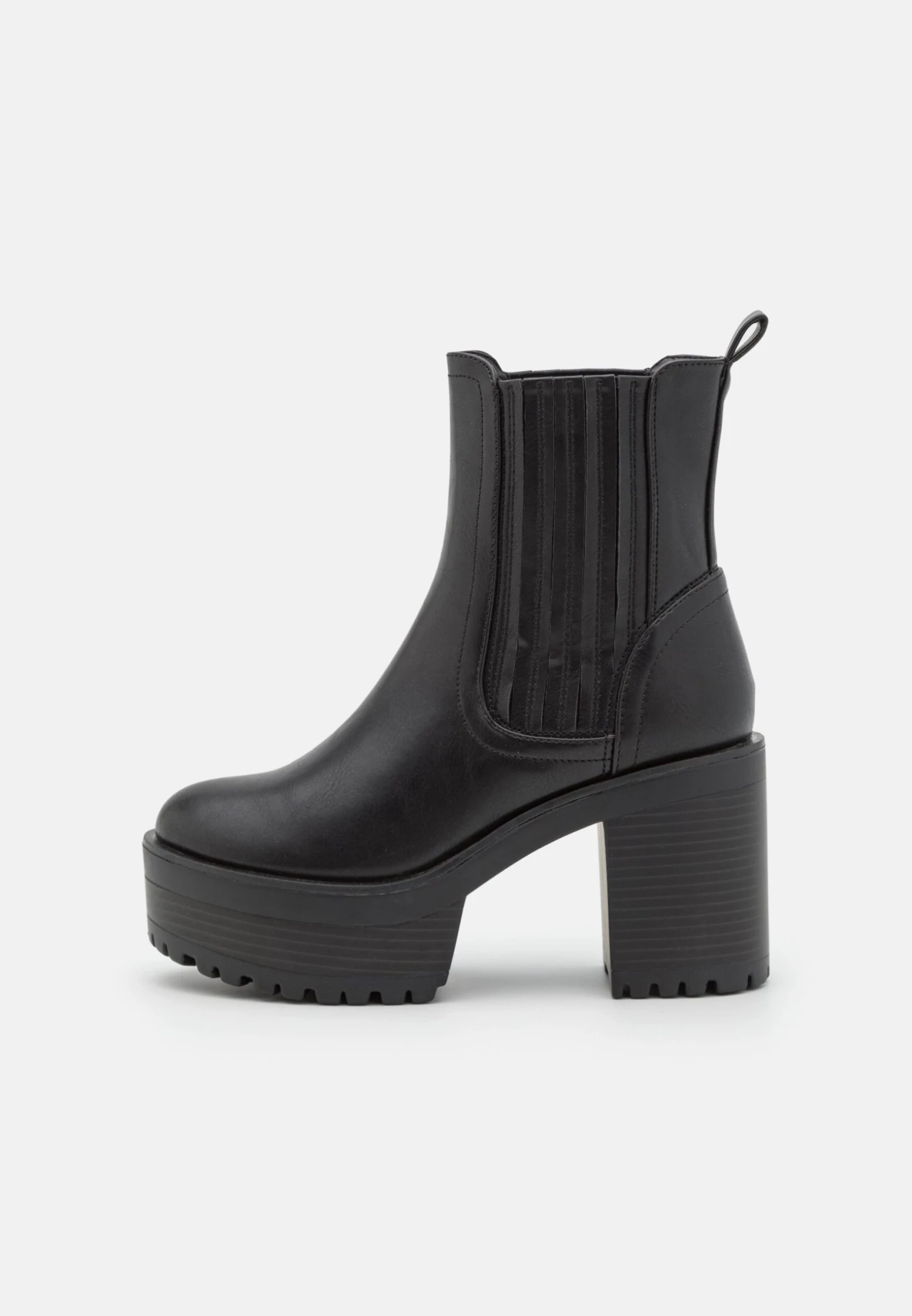 Platform Ankle Boots - Black 2 Platform Ankle Boots - Black - Image 2