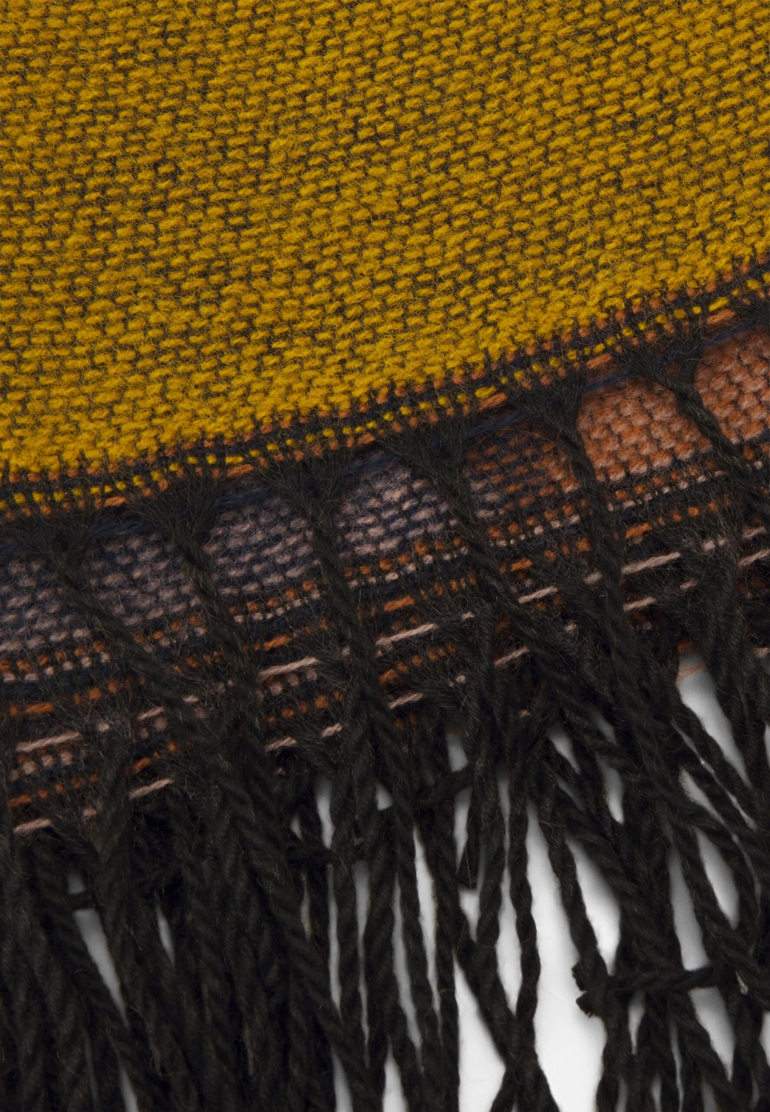 Even&Odd Scarf - Mustard Yellow/Orange 3 Even&Odd Scarf - Mustard Yellow/Orange - Image 3
