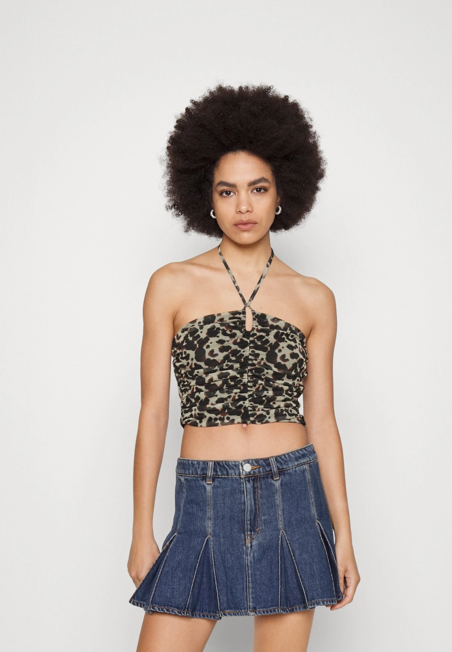 Even&Odd Top - Black/Multi-Coloured 1 Even&Odd Top - Black/Multi-Coloured