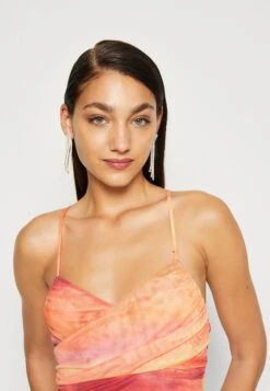 Even&Odd Cocktail Dress / Party Dress - Orange -Even-Odd Store 172818fcde7f4240838839e340dbf8c5