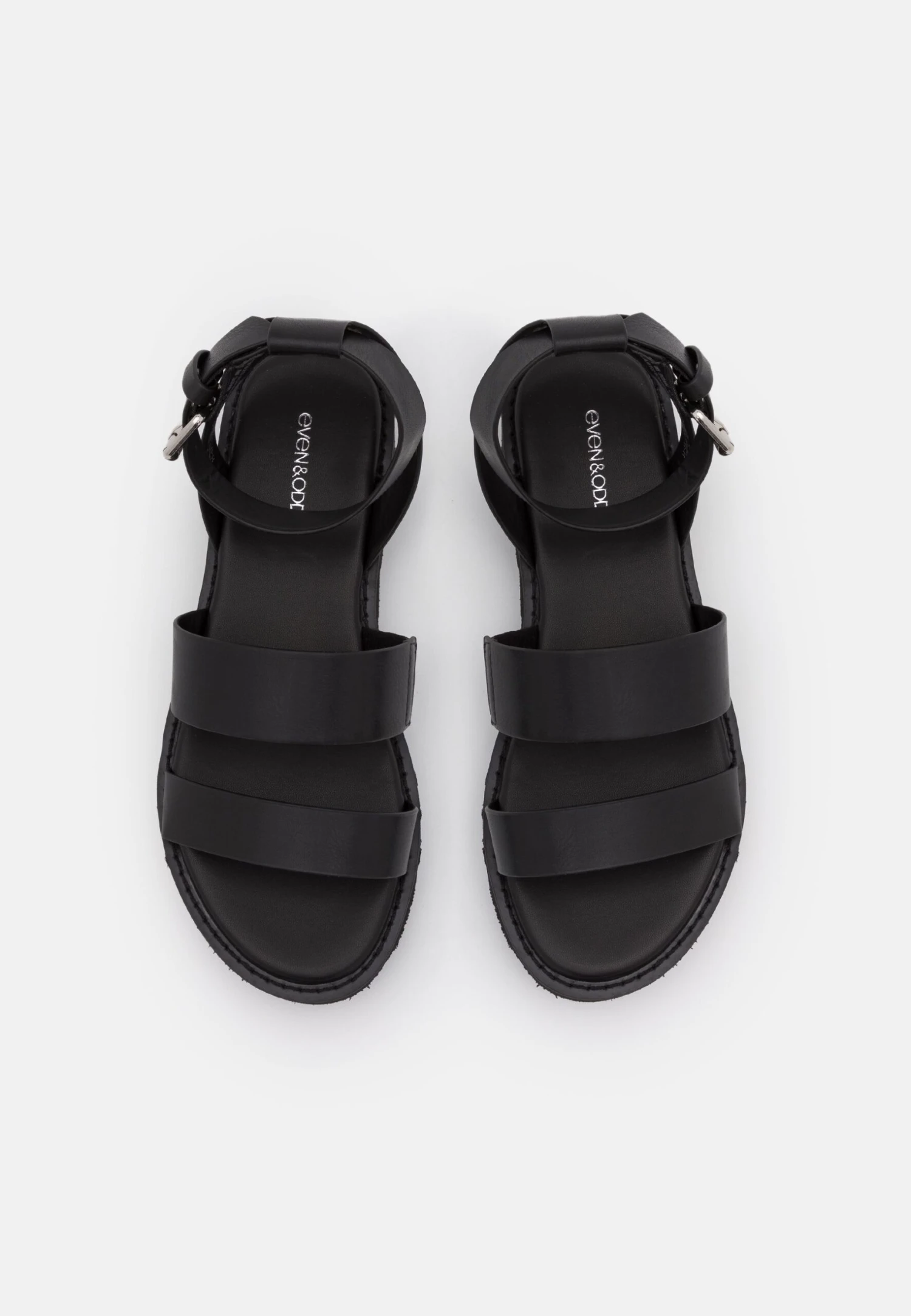 Platform Sandals - Black 6 Platform Sandals - Black - Image 6