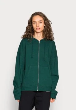 Even&Odd Zip-Up Sweatshirt - Dark Green