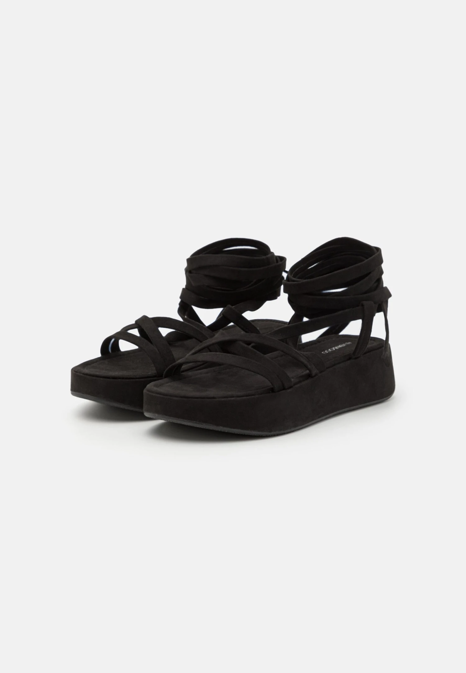 Even&Odd Platform Sandals - Black 3 Even&Odd Platform Sandals - Black - Image 3
