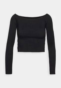 Offshoulder Basic- Jumper - Black -Even-Odd Store 1b3fbc791afd44cb84625a8305ac4049