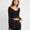 Even&Odd Long Sleeved Top - Black