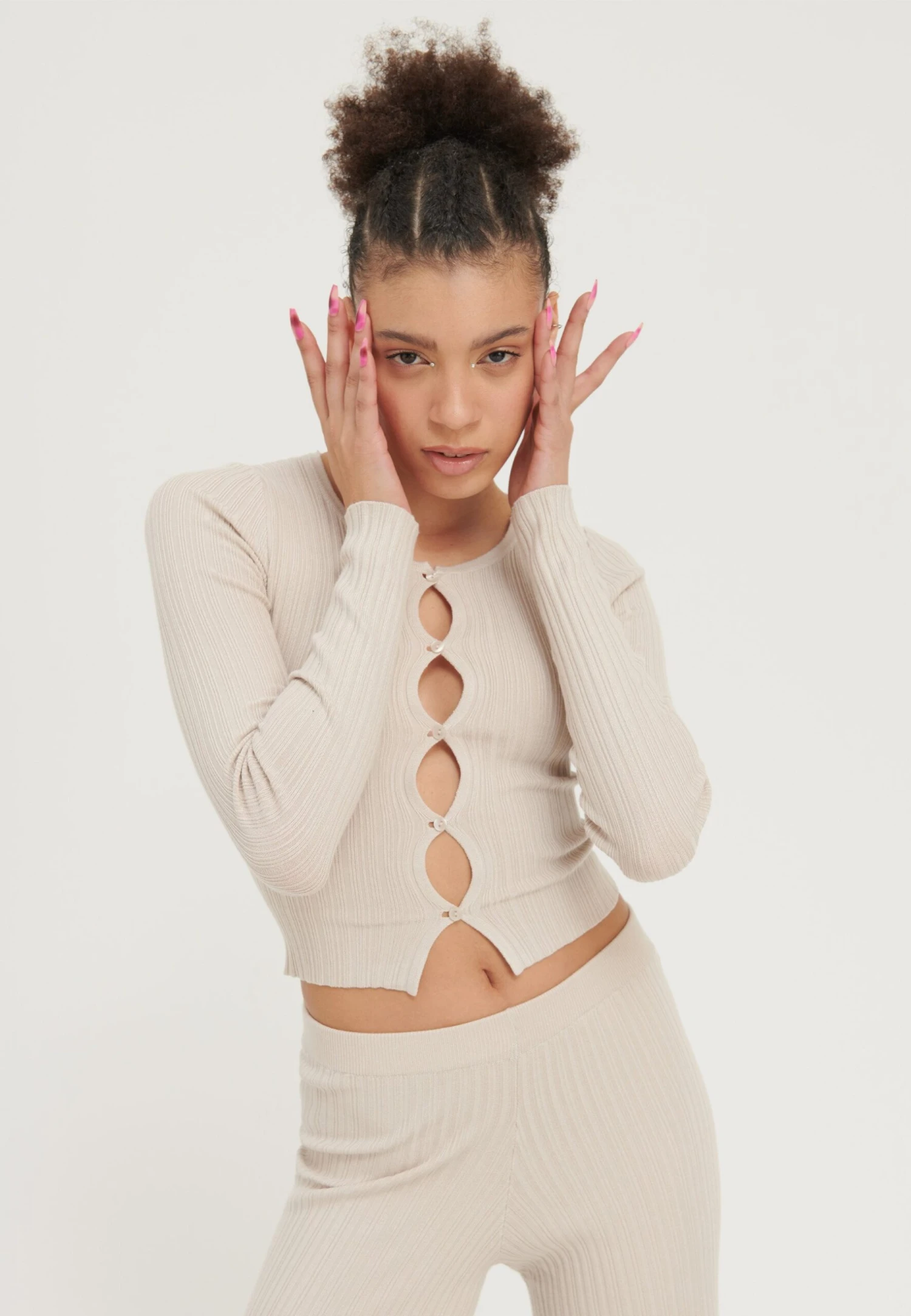 Even&Odd Cardigan - Off-White 1 Even&Odd Cardigan - Off-White