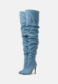Even&Odd High Heeled Boots - Blue Denim 8 Even&Odd High Heeled Boots - Blue Denim -Even-Odd Store 2367da43450547ebb23809f752b26270