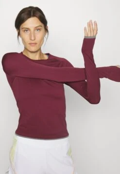 Long Sleeved Top - Bordeaux -Even-Odd Store 24bb4d1dcf974f37bf439e69d024d122