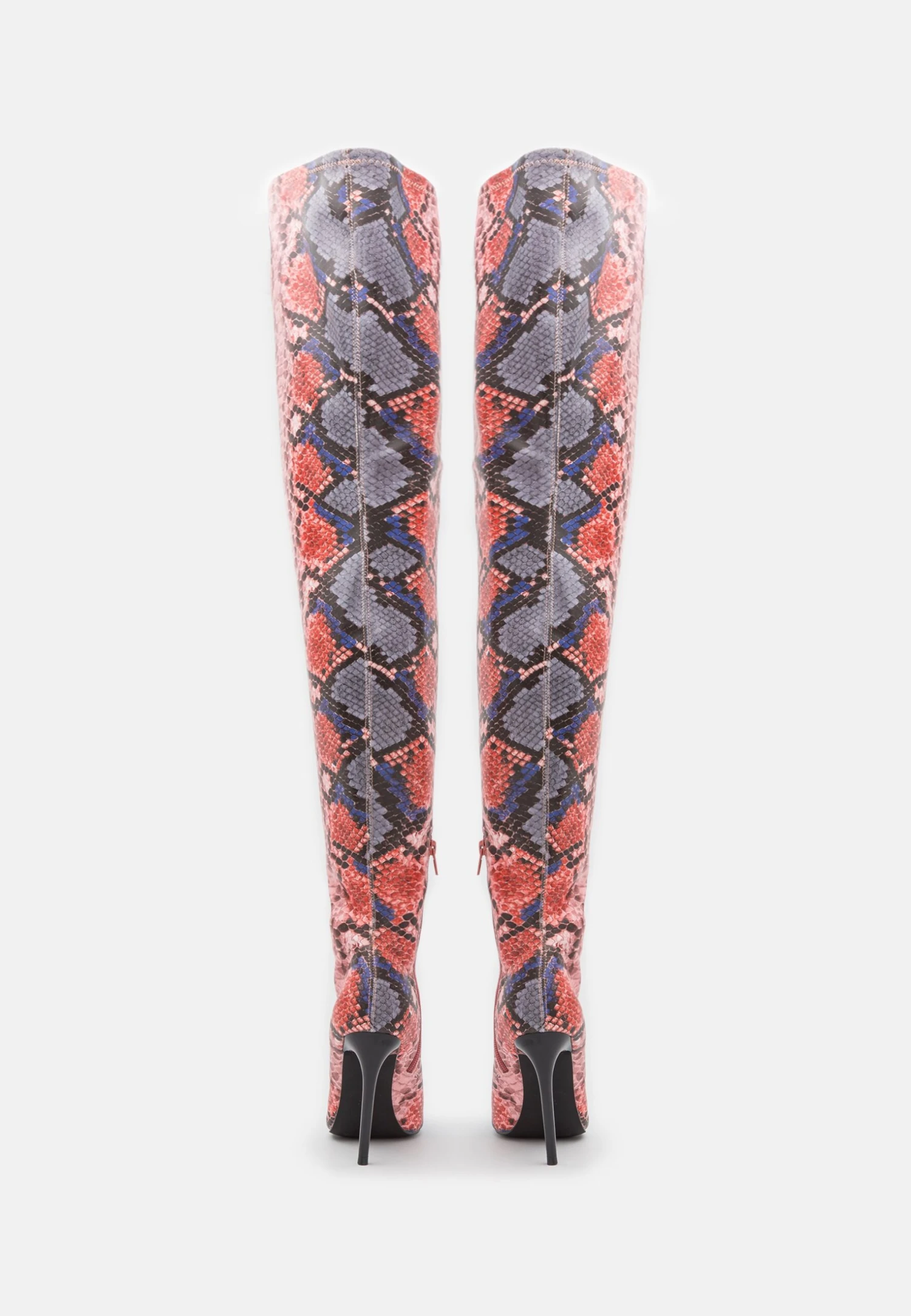 Even&Odd High Heeled Boots - Red 3 Even&Odd High Heeled Boots - Red - Image 3