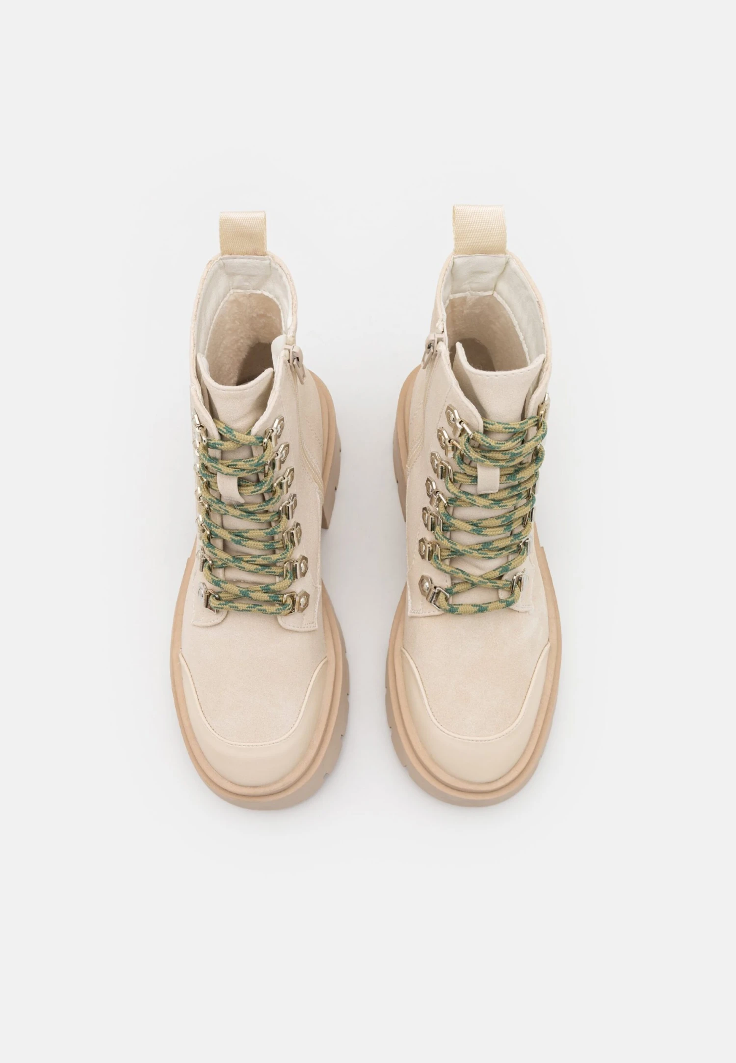 Even&Odd Winter Boot - Lace-Up Ankle Boots - Beige 6 Even&Odd Winter Boot - Lace-Up Ankle Boots - Beige - Image 6