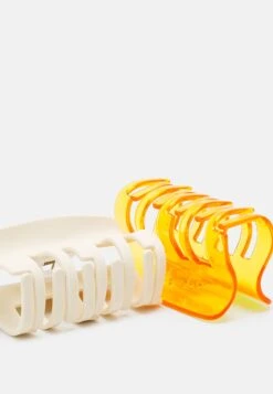 Even&Odd 2 Pack - Hair Styling Accessory - Orange -Even-Odd Store 367560e357d14ec28ec725bb56ef5eec