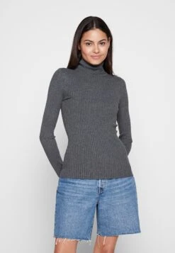 Even&Odd Jumper - Mottled Dark Grey