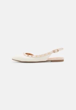 Even&Odd Slingback Ballet Pumps - White