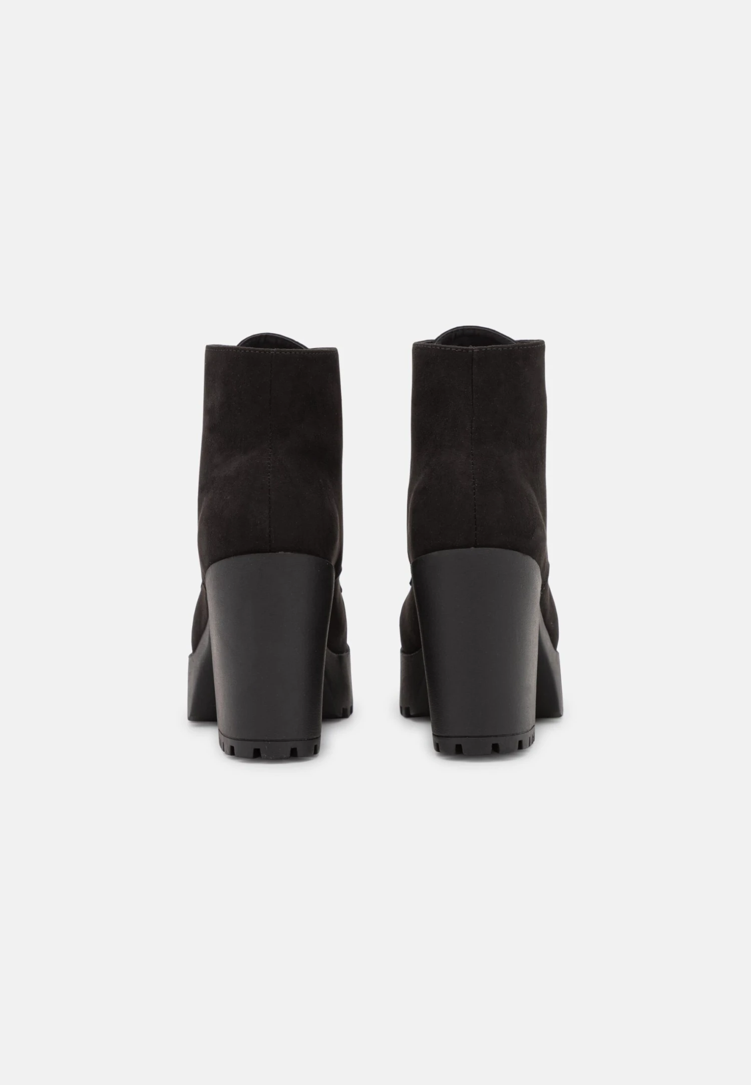 Lace-Up Ankle Boots - Black 4 Lace-Up Ankle Boots - Black - Image 4