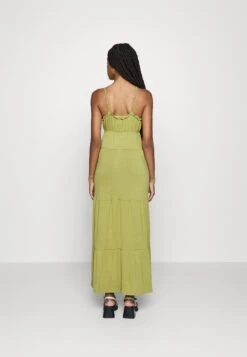 Even&Odd Maxi Dress Tiered Skirt- Maxi Dress - Green -Even-Odd Store 3ebfd8eb0d2e4a67827384cde2259805