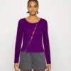 Even&Odd Long Sleeved Top - Purple