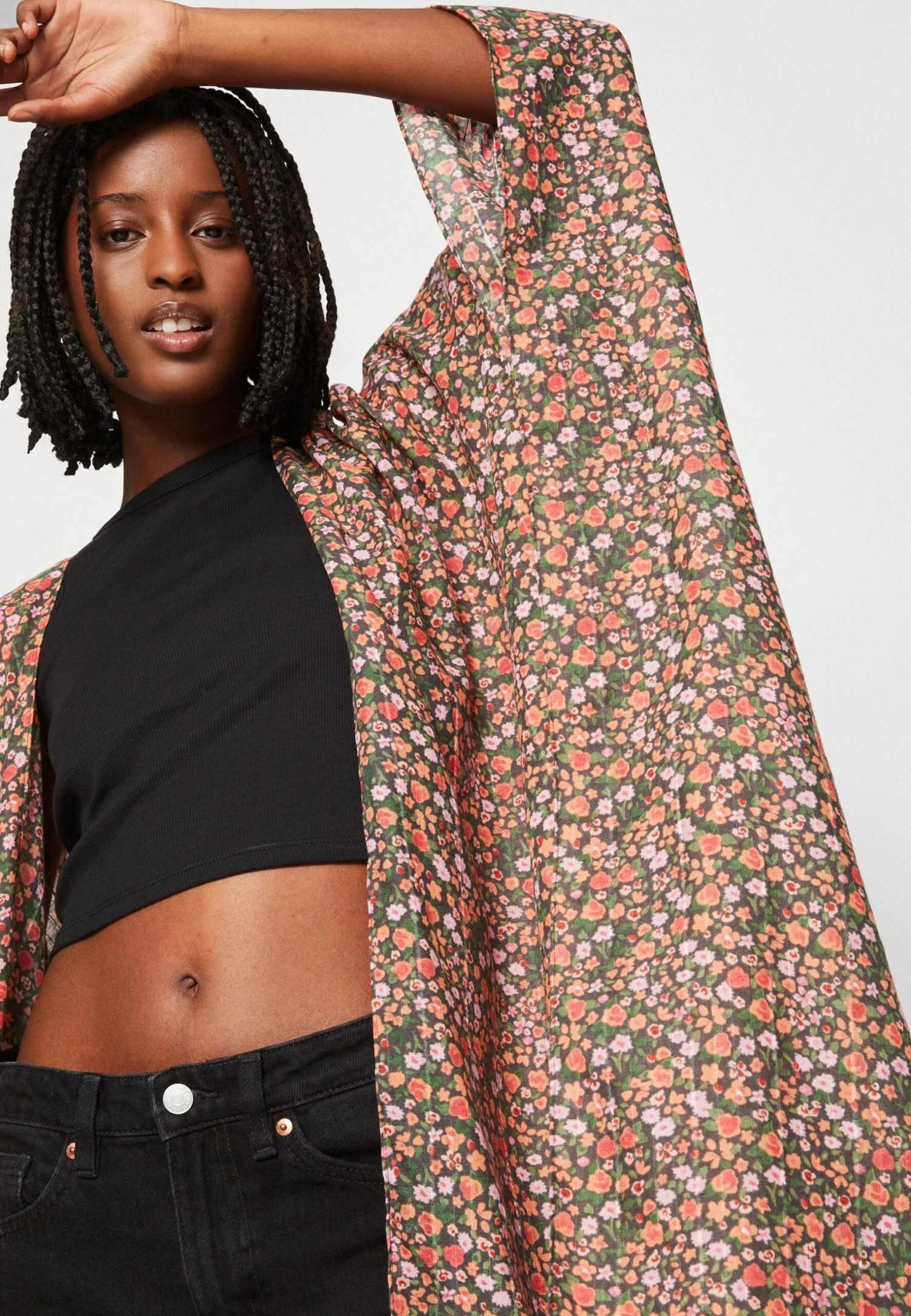 Even&Odd Summer Jacket - Red 4 Even&Odd Summer Jacket - Red - Image 4