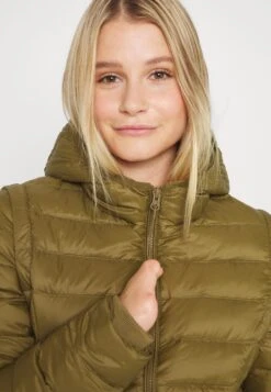 Even&Odd Down Jacket - Khaki -Even-Odd Store 4541bc1c9337433ca460f8b353fd0f43