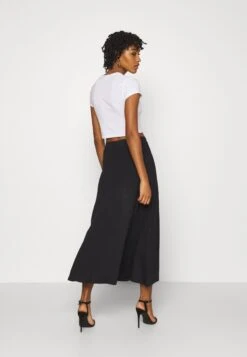 Even&Odd Basic Maxi Skirt - A-Line Skirt - Black -Even-Odd Store 4566e5fb200c4769b7e96dea5ae4c119