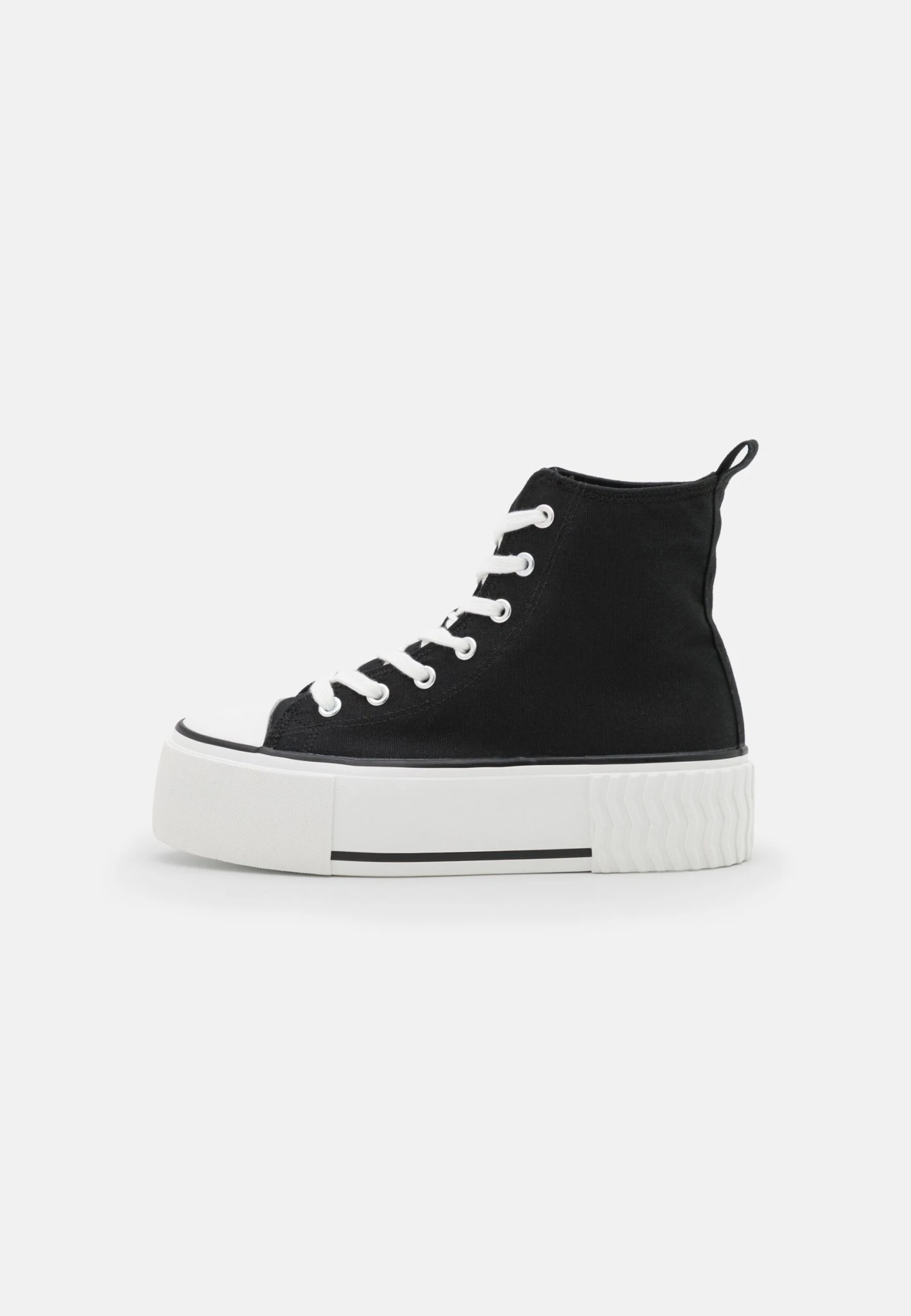 Even&Odd High-Top Trainers - Black 2 Even&Odd High-Top Trainers - Black - Image 2