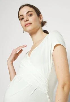 2Pack - Basic T-Shirt - Off-White/ Mottled-Grey -Even-Odd Store 4bc38569bb7c44589f1884289c20dd2a