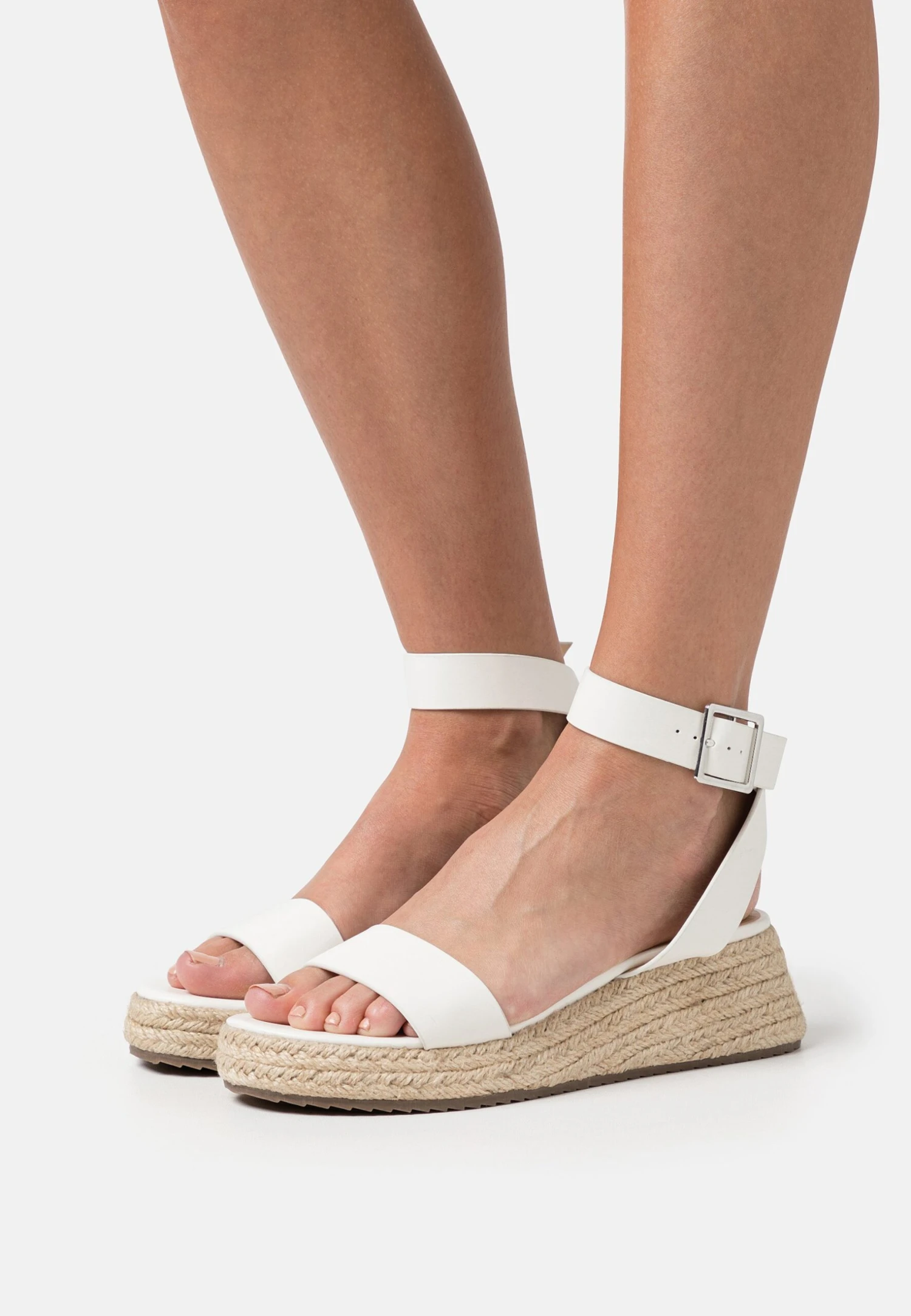 Even&Odd Platform Sandals - White 1 Even&Odd Platform Sandals - White