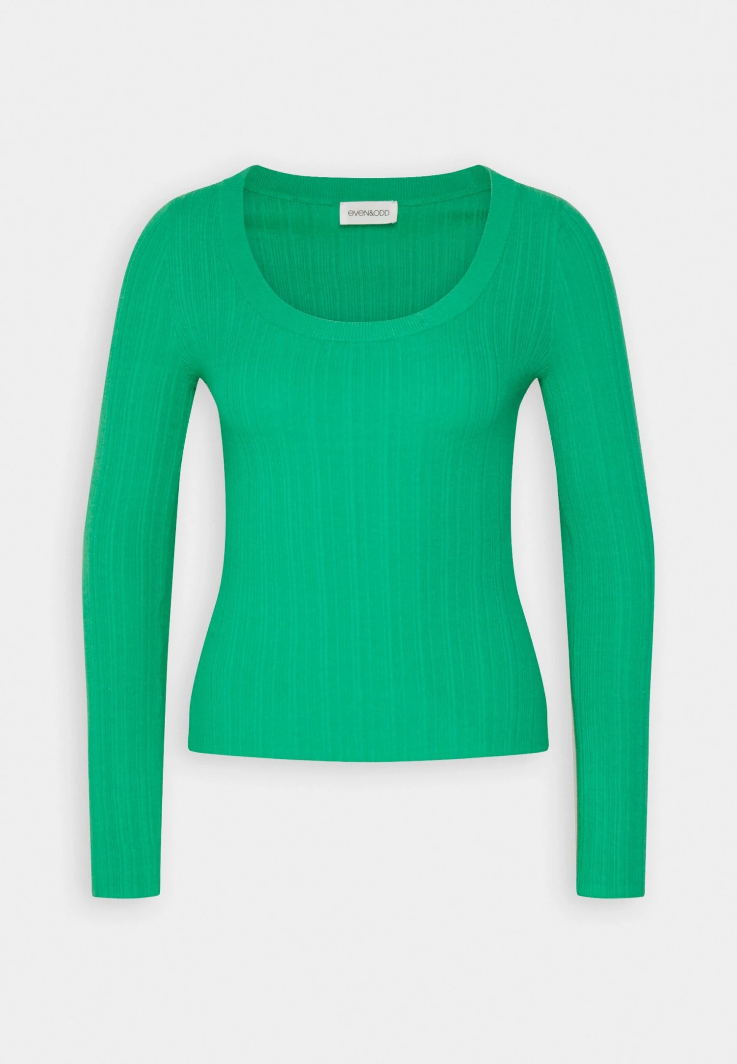 Even&Odd Ribbed - Variegated - Jumper -Green 4 Even&Odd Ribbed - Variegated - Jumper -Green - Image 4