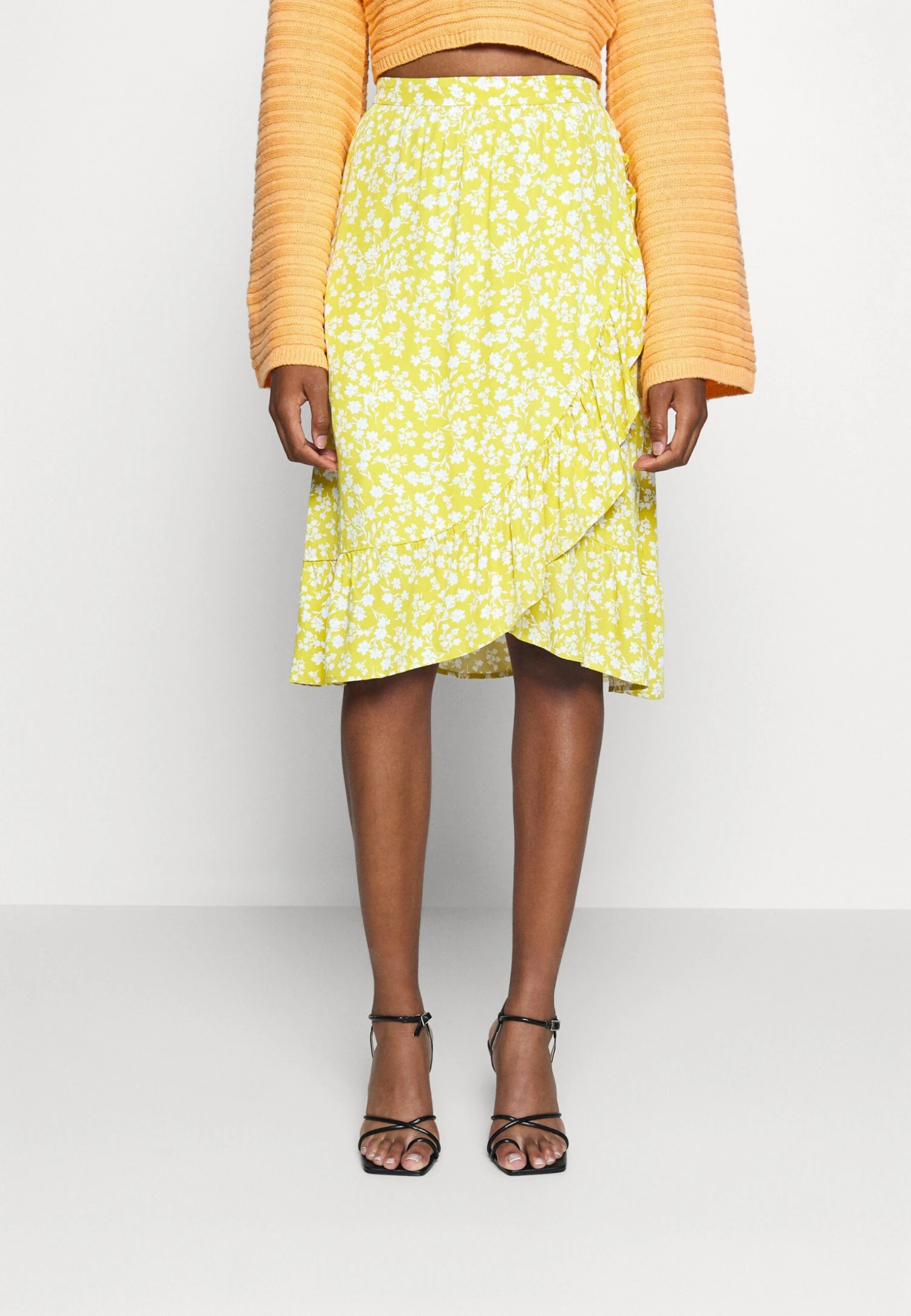 Even&Odd A-Line Skirt - Light Green/White 1 Even&Odd A-Line Skirt - Light Green/White