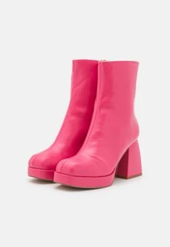 Even&Odd Platform Ankle Boots - Pink -Even-Odd Store 57dd290713da4307a371eb879328870c