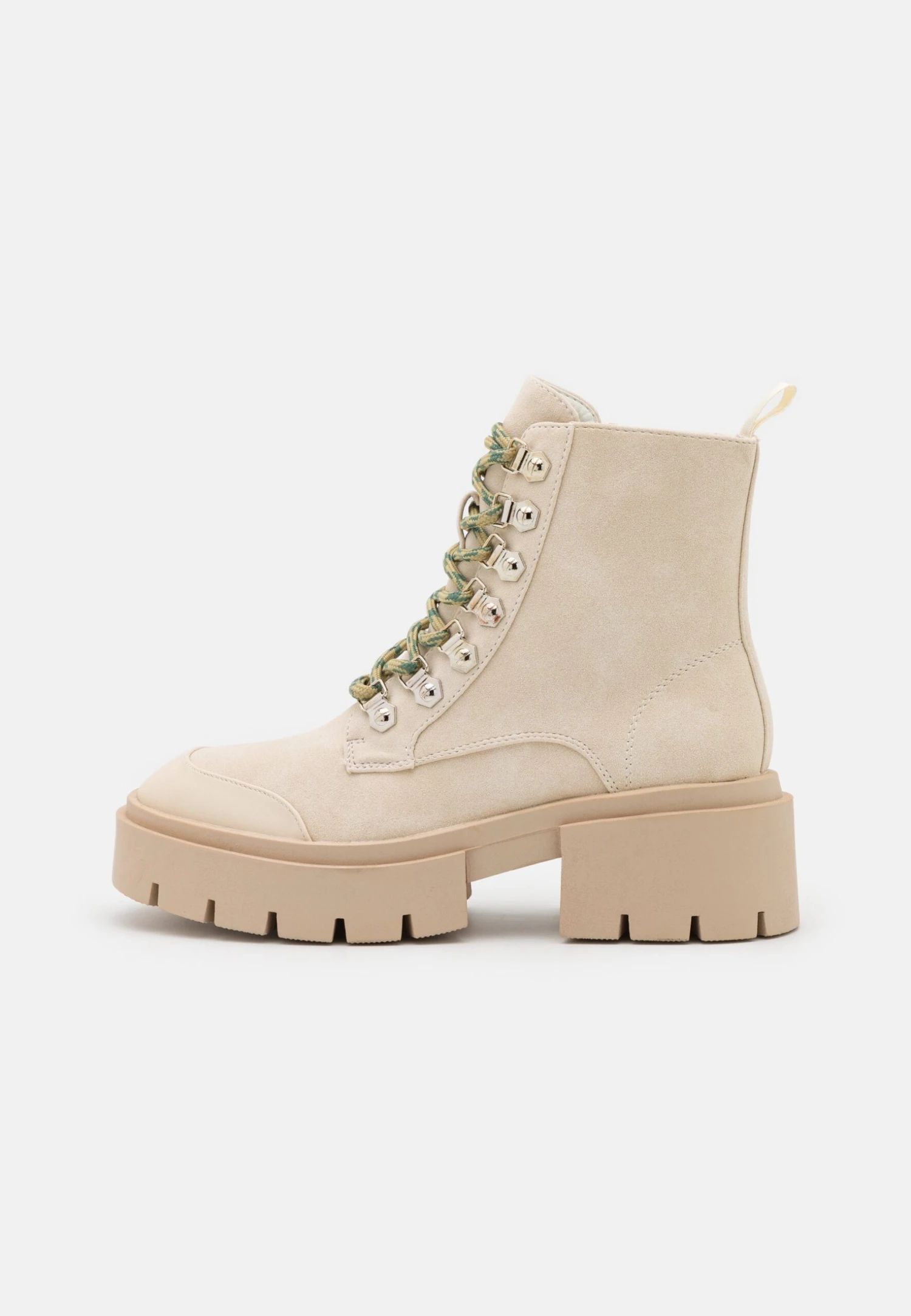 Even&Odd Winter Boot - Lace-Up Ankle Boots - Beige 2 Even&Odd Winter Boot - Lace-Up Ankle Boots - Beige - Image 2