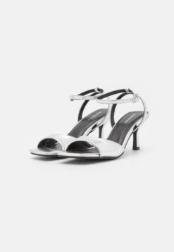 Even&Odd High Heeled Sandals - Silver -Even-Odd Store 5c3b949686a54a868b649b1fff5a4442