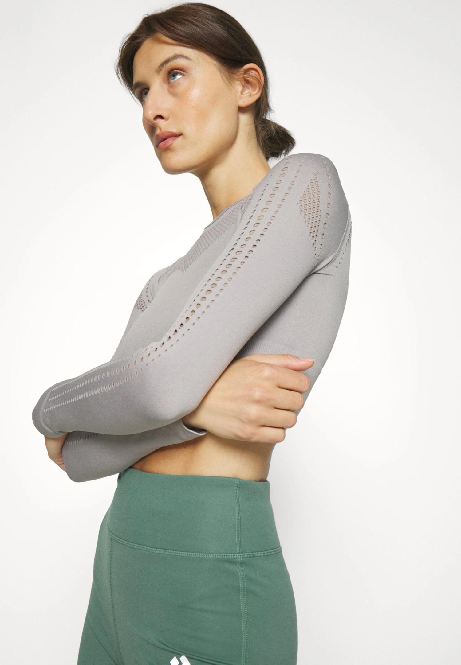 Long Sleeved Top - Grey 4 Long Sleeved Top - Grey - Image 4