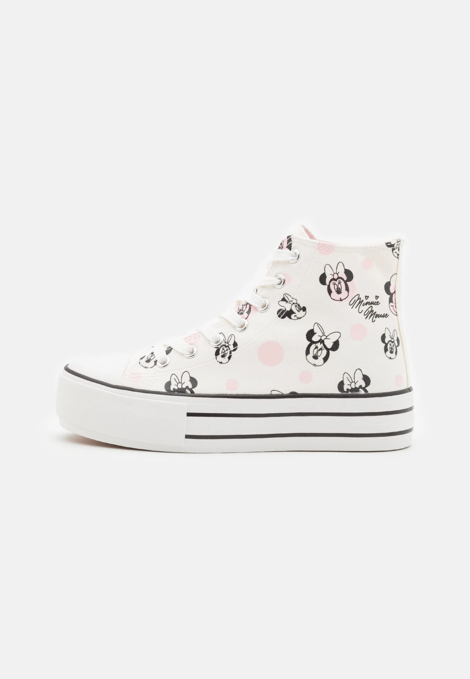 Even&Odd Disney Minnie Mouse - High-Top Trainers - Rose Gold-Coloured/White 2 Even&Odd Disney Minnie Mouse - High-Top Trainers - Rose Gold-Coloured/White - Image 2