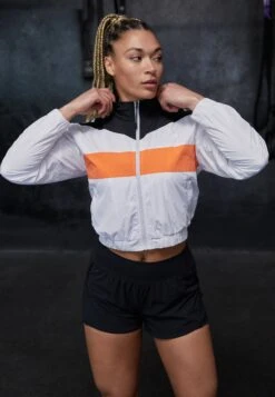 Cropped Training Jacket - Training Jacket - White