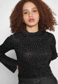 Even&Odd Lurex - Jumper - Black -Even-Odd Store 63f4ba6b61fe4e5b9b01b7f57a72124c