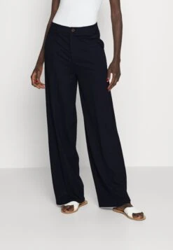 Wide Leg Trousers - Trousers