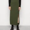 Even&Odd Maxi Skirt - Khaki
