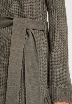 Even&Odd Loose High Neck Dress- Jumper Dress - Dark Grey -Even-Odd Store 6db3758aefd642939270815c34b56937