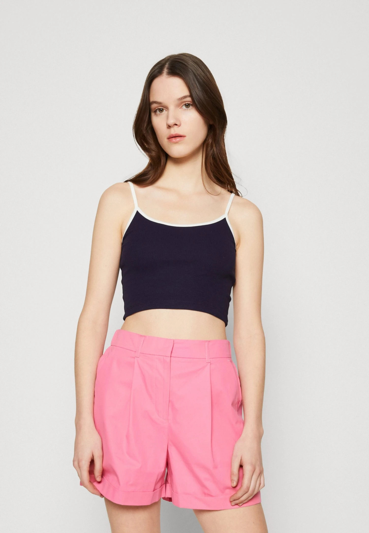 Even&Odd Multi Round Neck 2 Pack - Top - Blue/White 2 Even&Odd Multi Round Neck 2 Pack - Top - Blue/White - Image 2