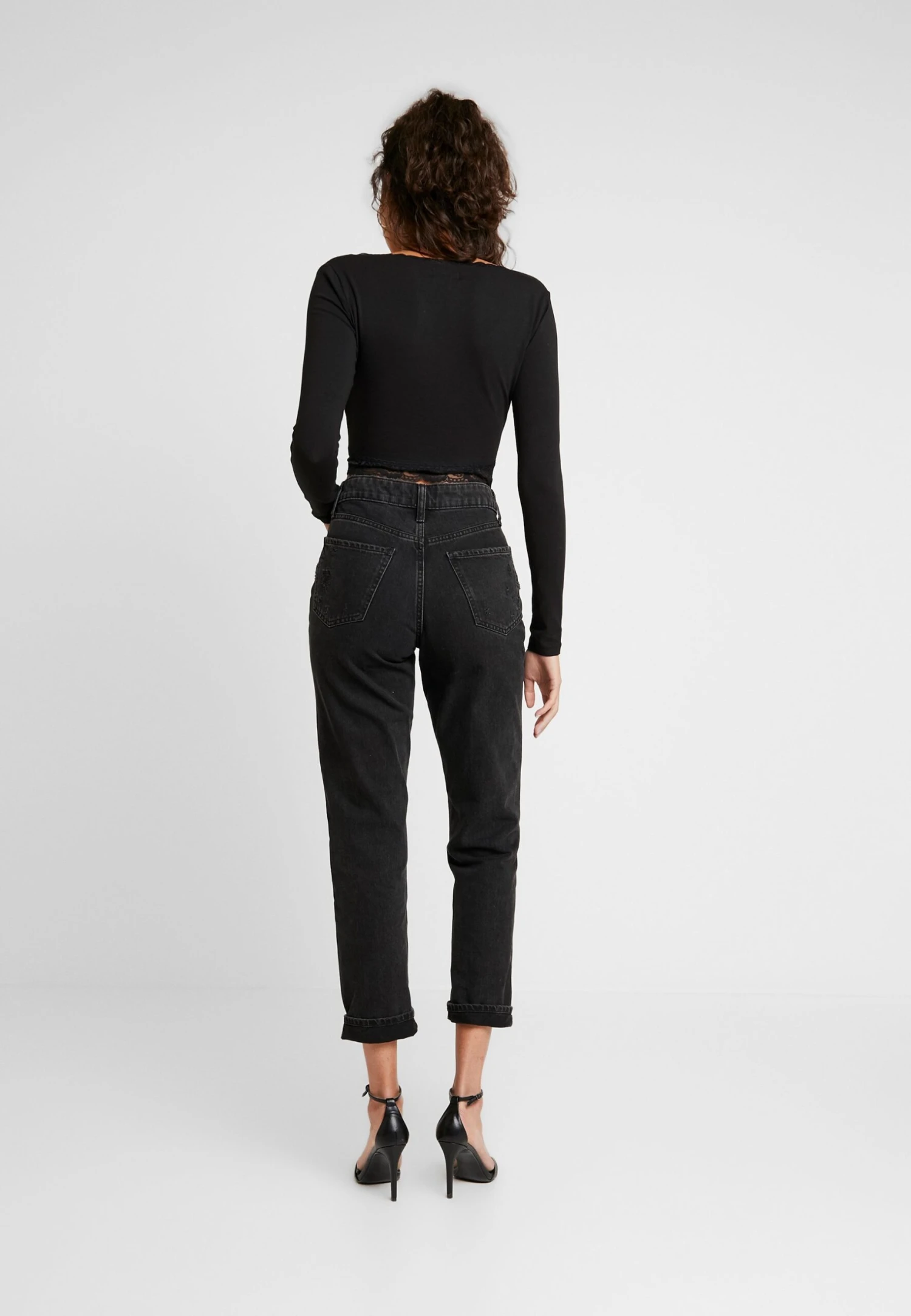 Even&Odd Long Sleeved Top - Black 3 Even&Odd Long Sleeved Top - Black - Image 3