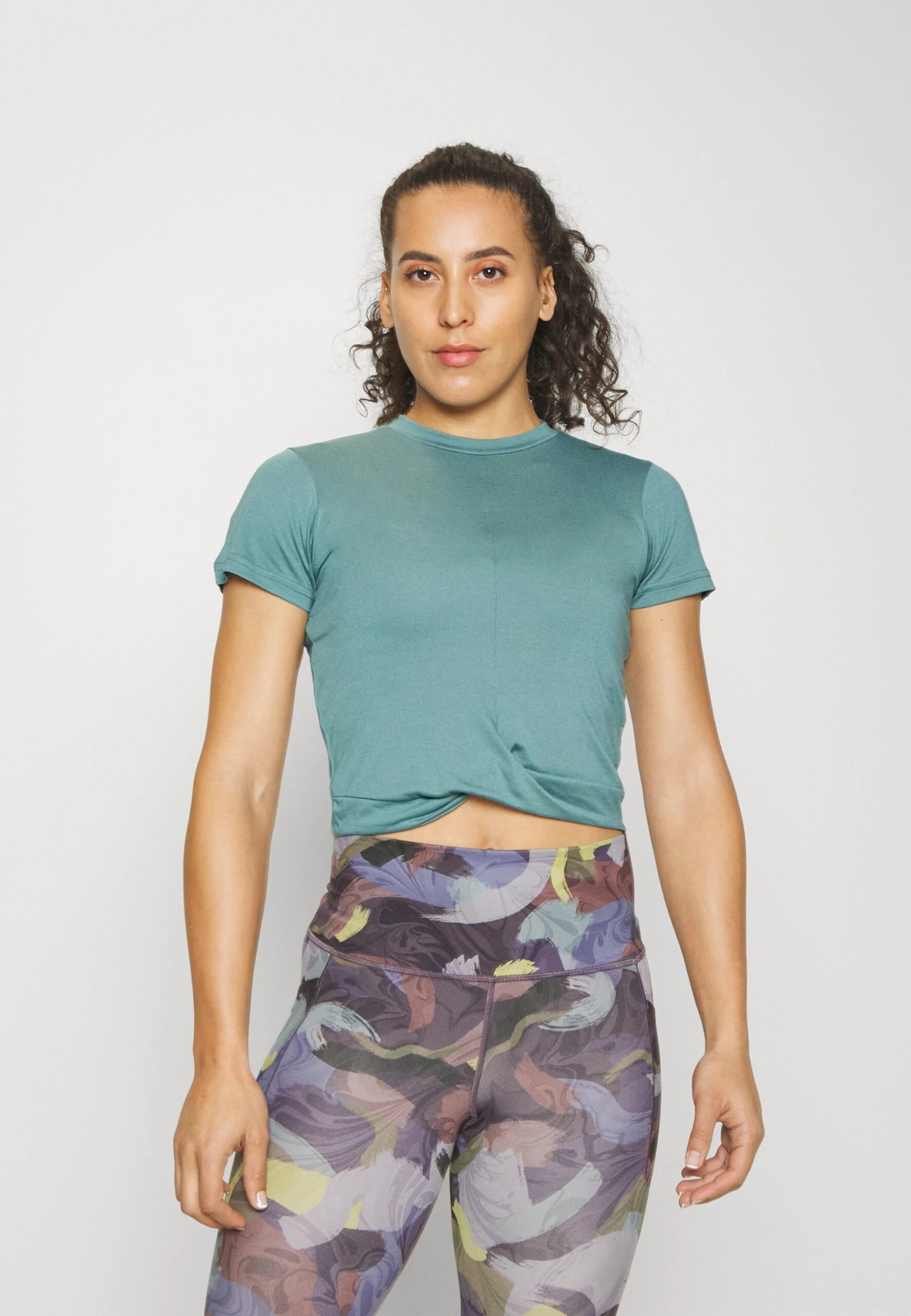 Basic T-Shirt - Blue-Grey 1 Basic T-Shirt - Blue-Grey