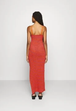 Even&Odd Midi Fake Bodycon Dress - Maxi Dress - Orange/Pink/Black -Even-Odd Store 766cdb8754aa4bef8c32c5f4d43330c8
