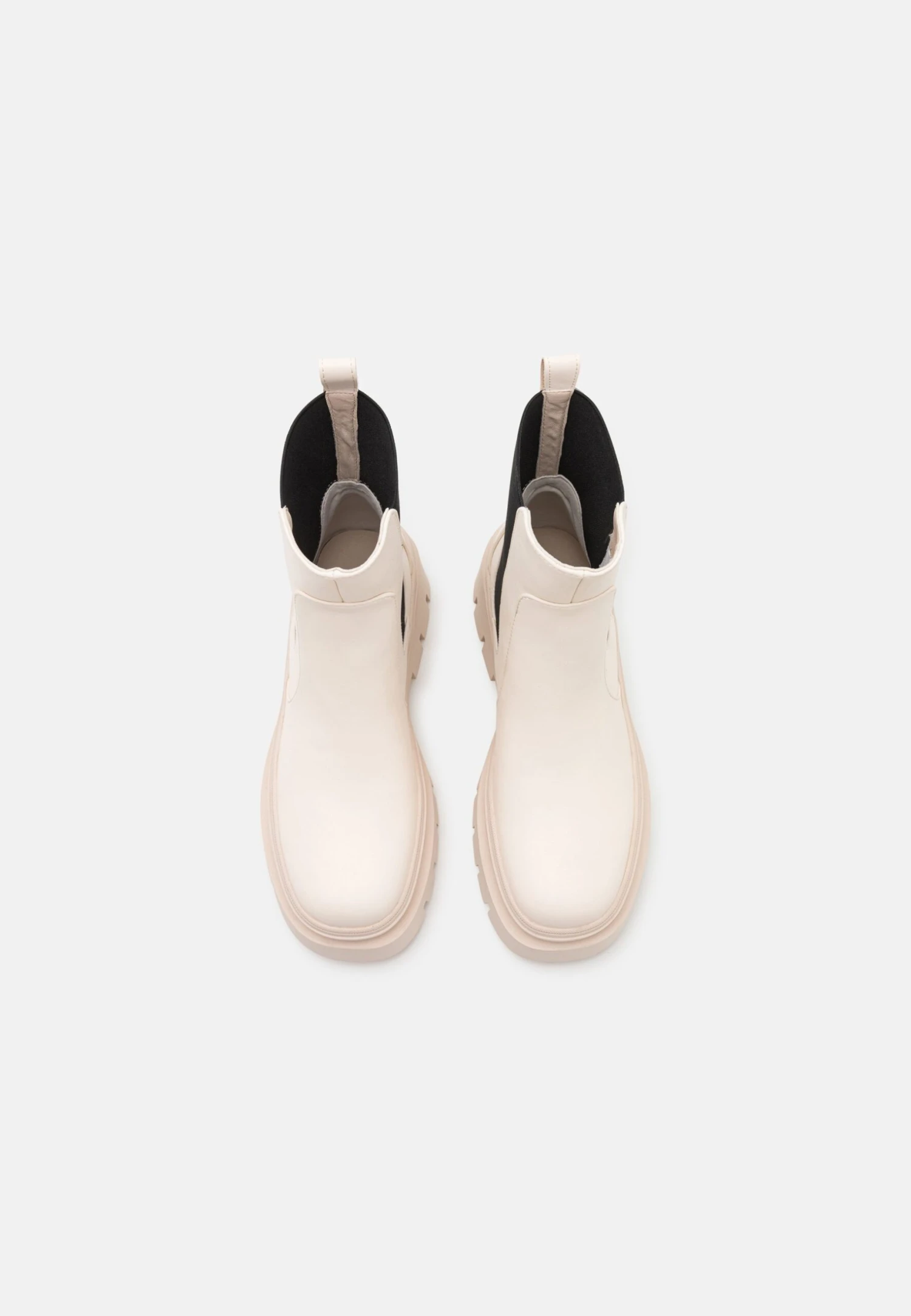 Even&Odd Platform Ankle Boots - Offwhite 6 Even&Odd Platform Ankle Boots - Offwhite - Image 6